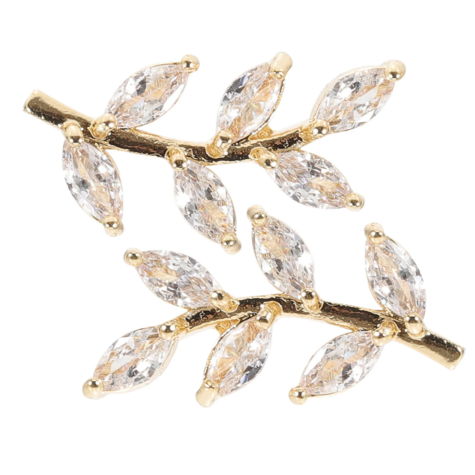 

Zircon Earrings Bridal Zirconia for Women Dainty Trendy Studs Formal Crawl Decorative