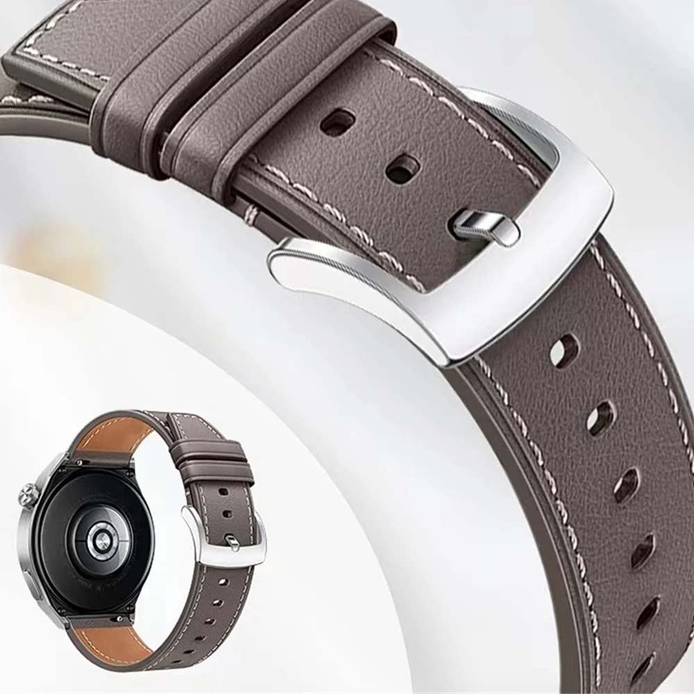 Сменный кожаный ремешок 20 мм 22 мм для Garmin Vivoactive/Active 6 Move 3 Venu 3 2 Sq Band Forerunner 570 265 255 Музыкальный браслет