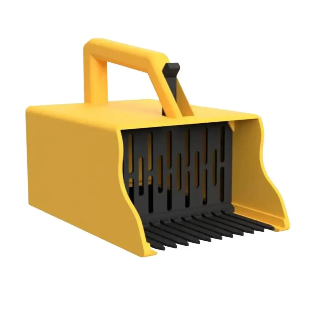 Yellow Blueberry Picker Compact Convenient Collection Harvester Shovel Tool Sturdy PP Berry Picking Berry Comb