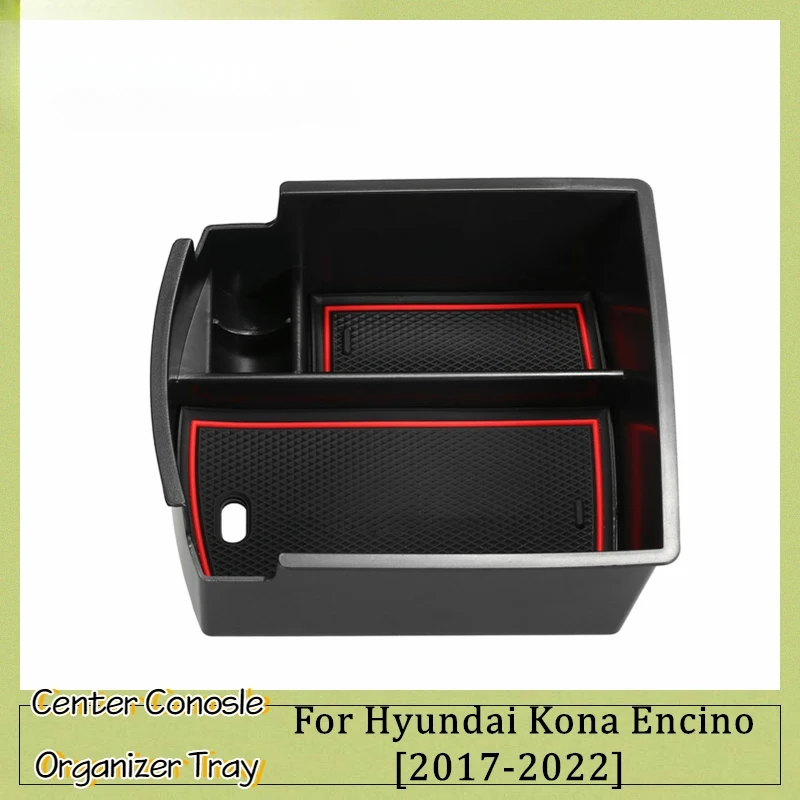 

Kptidy For Hyundai Kona Encino 2017 2018 2019 2020 2021 2022 2023 Center Console Organizer Armrest Storage Armrest Holder Box