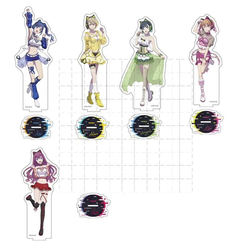 Игра Hououji Akane Makuzawa Ouka Tsukishima Riho Ono Shiragiku акриловая кукла-подставка аниме фигурка модель тарелка косплей игрушка для подарка