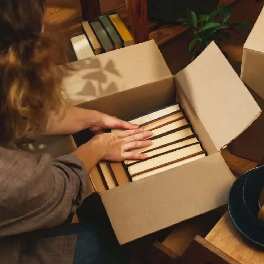 14 x 14 x 4" - Flat Corrugated Boxes, ECT-32, 25/pack