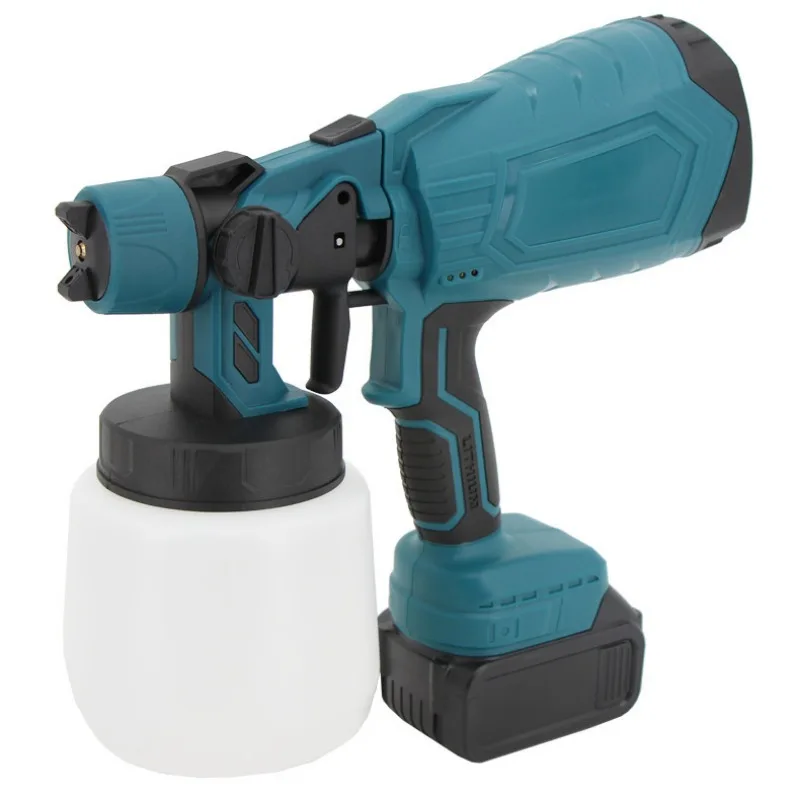 Rechargeable, lithium battery spray gun, spraying adjustable large-capacity watering can adjustable flow high atomization electr