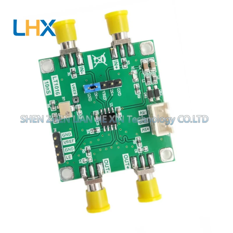 

LT1016 10nS high-speed rising edge voltage comparator module pulse shaping positive and negative polarity signal comparison