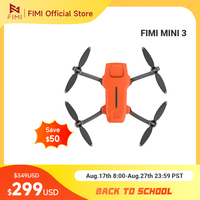 FIMI MINI 3 new drone 4K 60fps 9km range 3-axis Gimbal 249g Ultralight AI Super Night Video design smart tracking mini pro drone