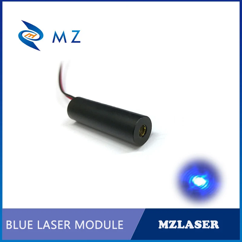 Imagem -02 - Luz Laser de Lançamento de Graduação Industrial de Módulo Azul de Ponto de 450nm 30mw