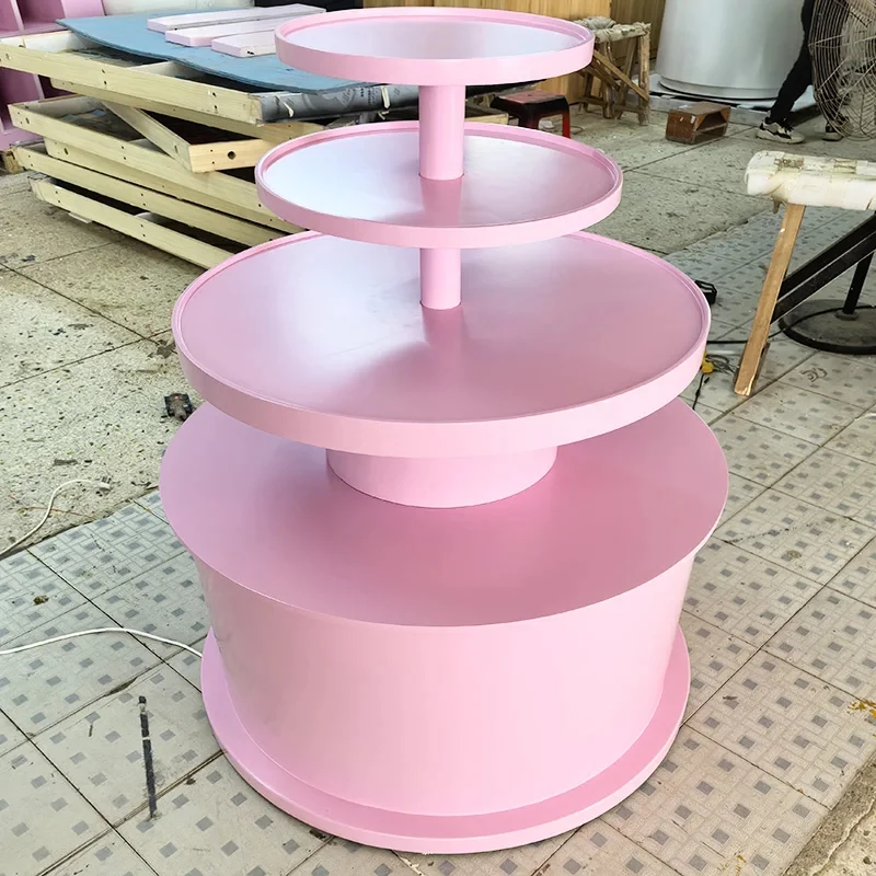 custom.Stylish Floor Standing Display Stand Cosmetic Display Fixture Design and Manufacture Whole Shop Furniture Makeup
