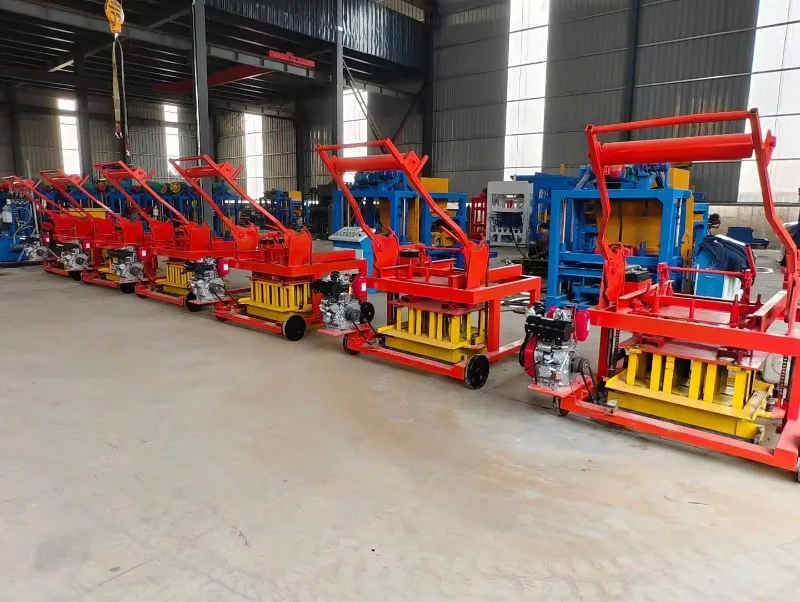 Full Automatic Interlock & Hollow Block Making Machine with Hydraulic Motor & Gear Machine a Fabriquer Des Briques