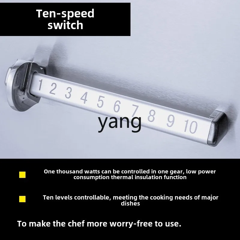 موقد حساء منخفض تجاري من LTT، موقد كهربائي مسطح ثلاثي الطور عالي الطاقة للمياه المغلي واللحوم المطهوة