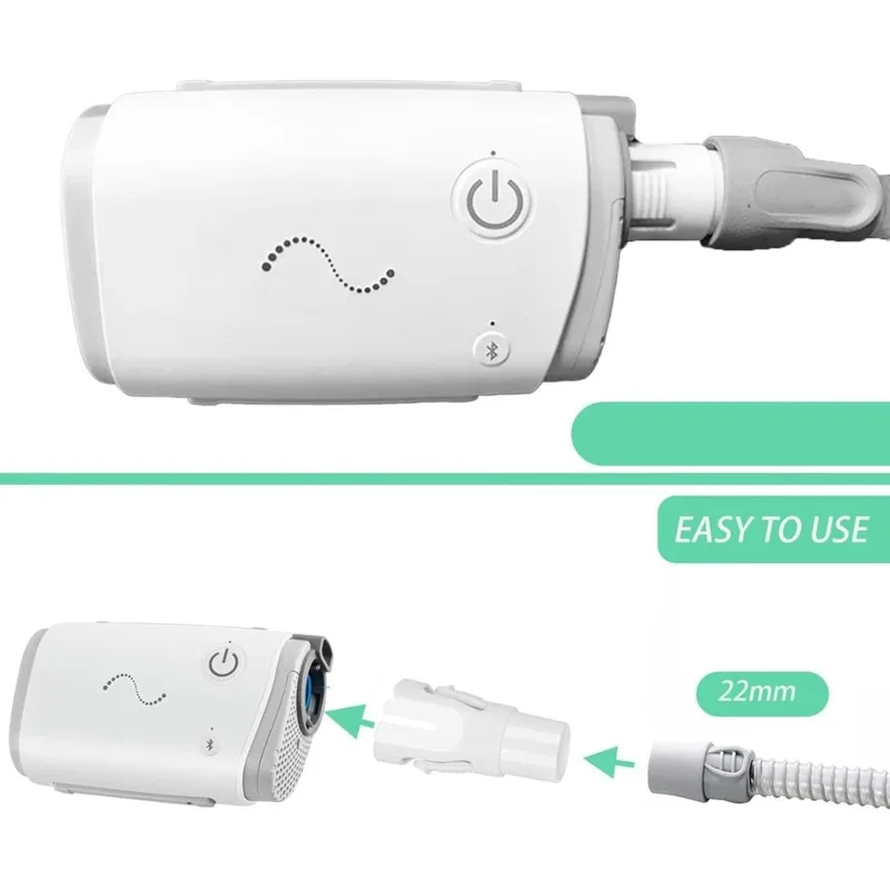 A73U CPAP Adapter 2PCS Universal Tubing Connector For Resmed Airmini Device, For Hose Travel-Friendly Accessory