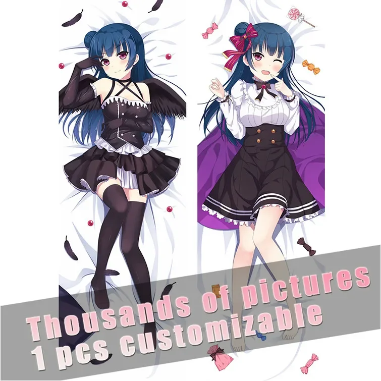 180cm Hugging Body Pillow Case Cute Pillow Dakimakura Cover Cartoon Sofa Cushion Cover