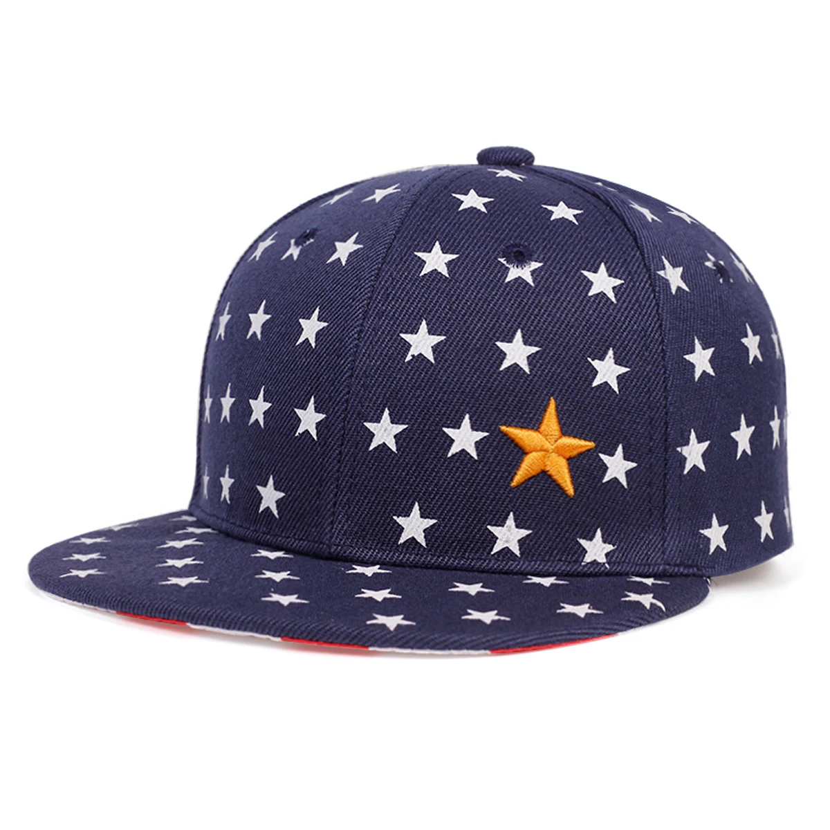 Children Five Pointed Star Embroidery Baseball Caps Hip-hop Hats Spring Autumn Outdoor Adjustable Casual Hat Boy Girl Trave