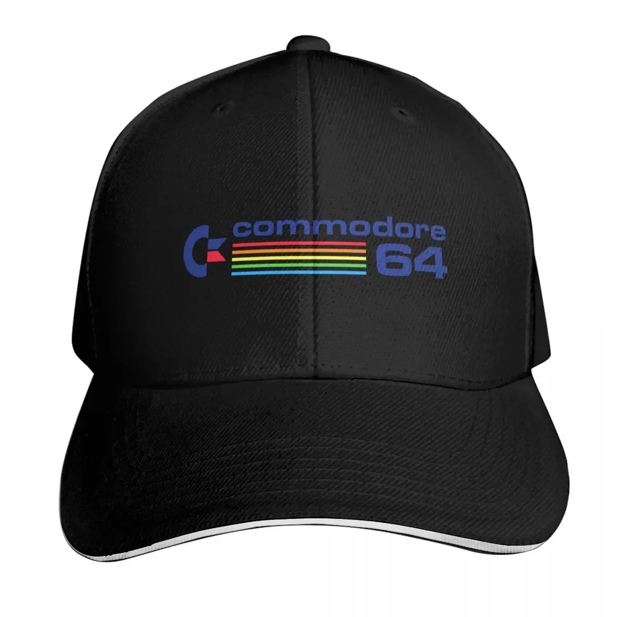Commodore 64 Shirt Baseball Cap Six Panel Structured Crown Sun Protection UPF 50+ Breathable Mesh Back
