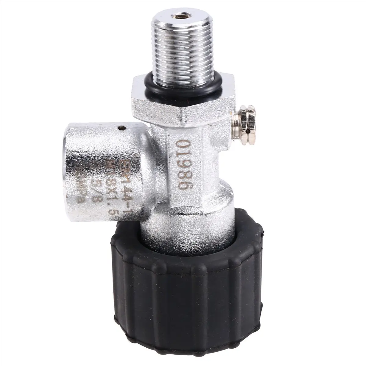 T22C 4500Psi 300Bar Diving Tank Cylinder Valve Filling Station G5/8 Air Tanks Refill Adapter M18x1.5