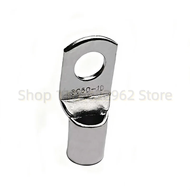 10Pcs SC1.5-5 SC6-6 SC10-8 SC16-12 Copper Cable Lug Kit Bolt Hole Tinned Cable lugs Battery Terminals copper nose Wire connector