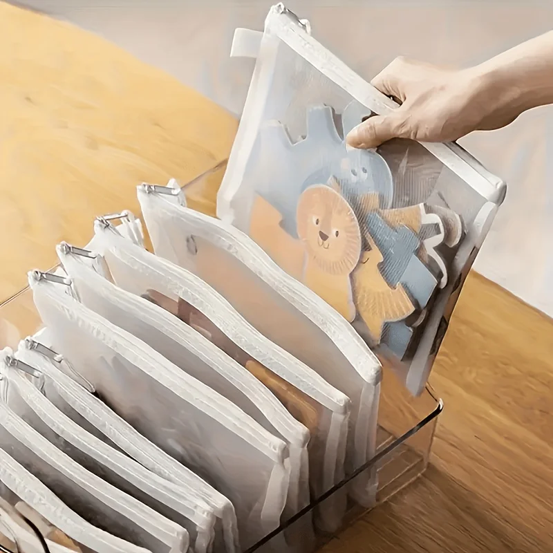 3-Piece Set of Mesh Zipper Storage Bags A4A5A6, Waterproof Zipper Document Bags for Students, Makeup Bags, School Office Supplies Miscellaneous Storage and Organization Bags