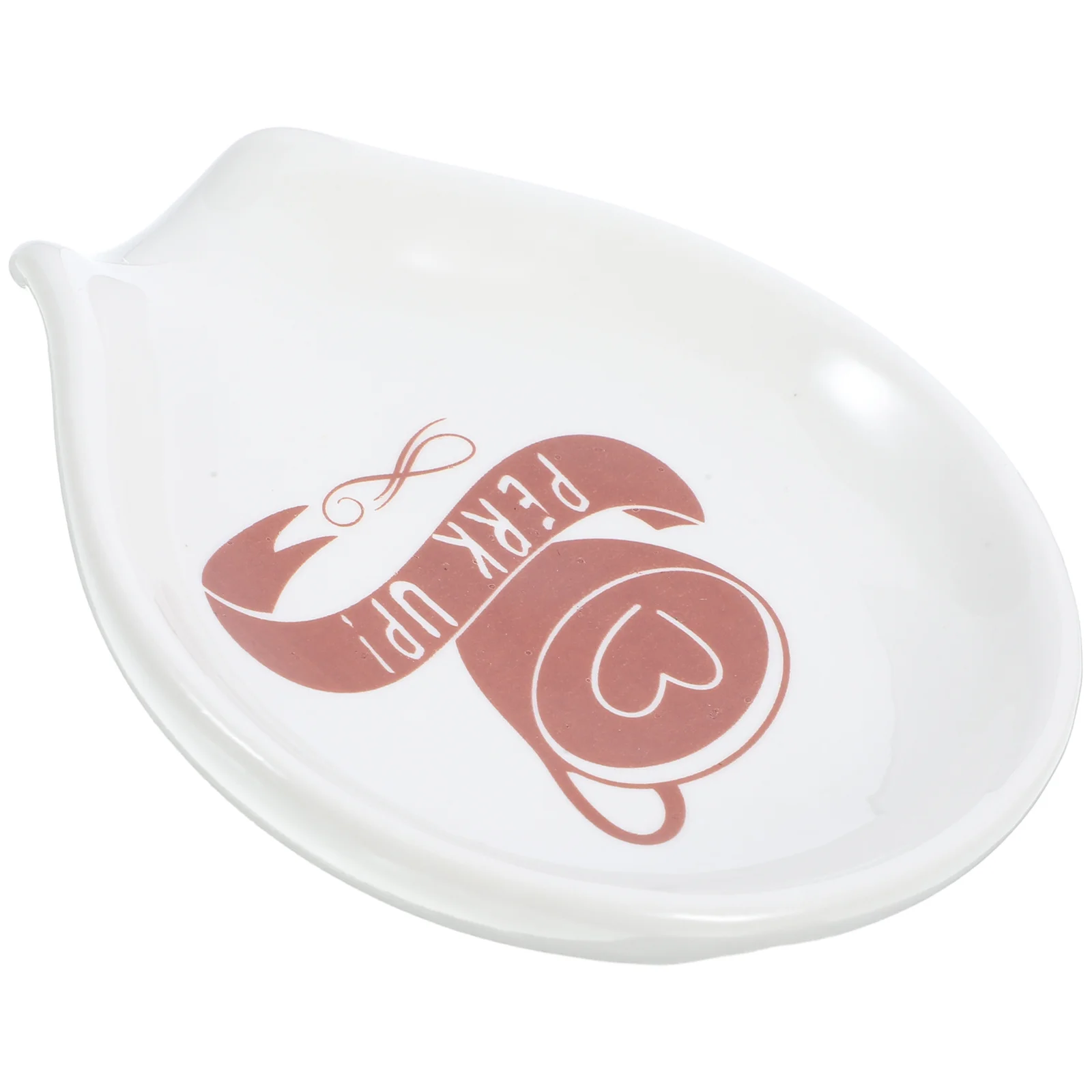

Ceramic Spoon Rest Delicate Heat Resistant Scoop Holder Kitchen Table Decoration Reusable Cooking Spoon Support