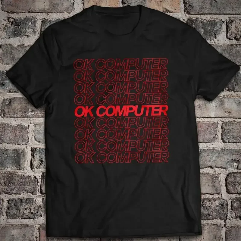 OK Computer Radiohead Thom Yorke Pablo Honey The Bends Kid A In Rainbows T Shirt
