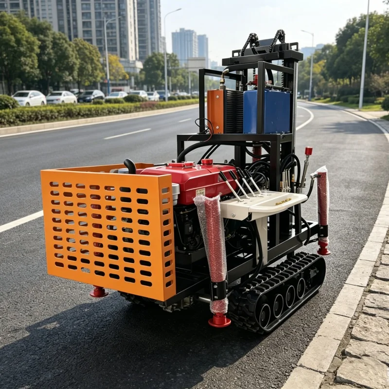 Customized Mini Water Well Drilling Rig for Towns and Villages, Water Well Equipment, Field Exploration Drilling Machinery