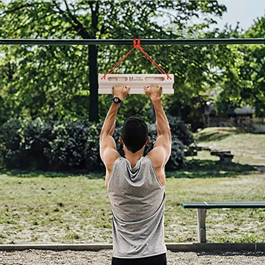 لوحة أصابع محمولة للتدريب على تسلق الصخور مع حواف وجيوب مدمجة مثالية لقوة الإصبع في الأماكن المغلقة والخارجية #6