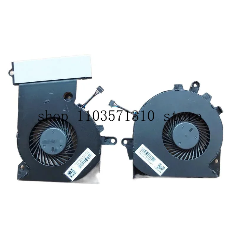 New Original laptop GPU cooling fan for HP Omen 15-ce TPN-Q194 CPU cooler fan notebook computer replacement accessorie