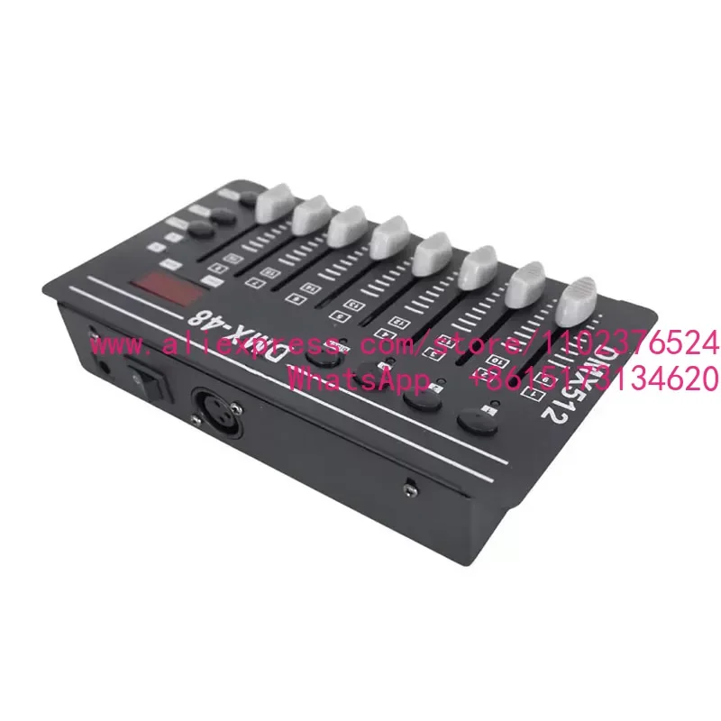 DMX-48 Portable Digital Console Controller Stage Lighting Effect Controller