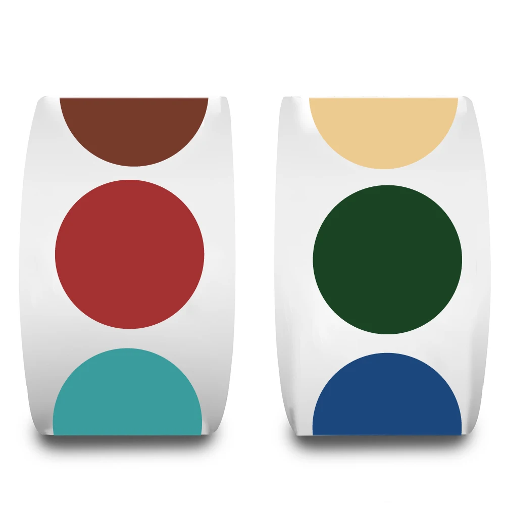 500 pçs ponto rolo adesivo nostalgia motocicleta criativa guitarra bagagem skate arte telefone bicicleta café rolo dos desenhos animados adesivos