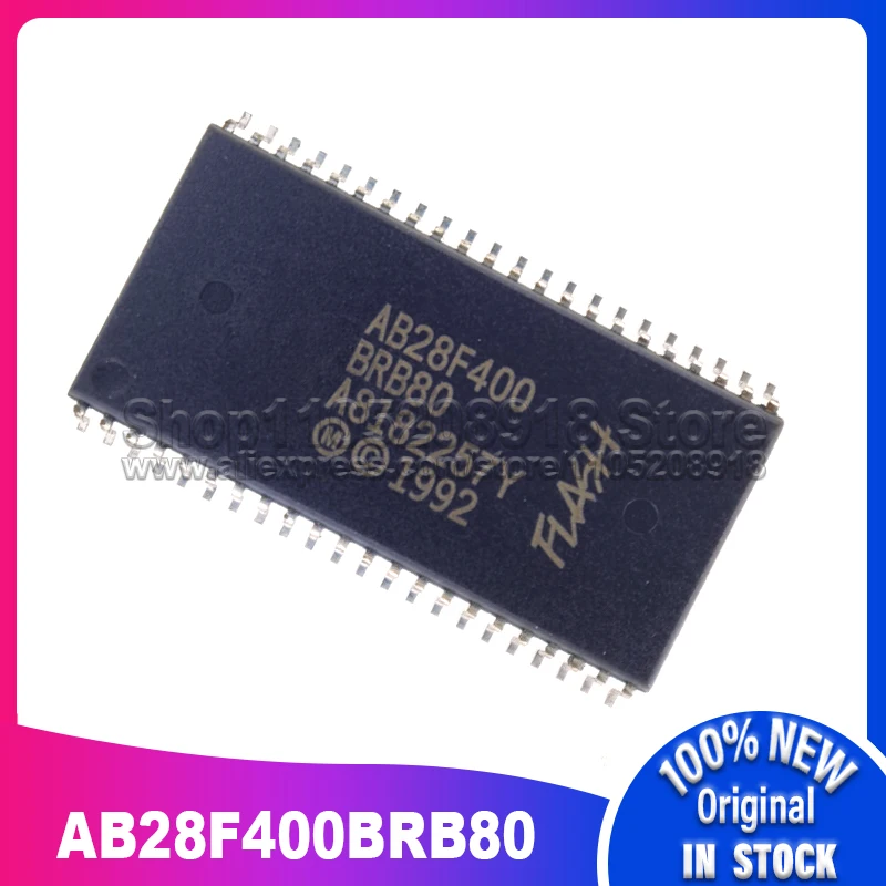 1 ~ 10 قطعة/الوحدة AB28F400BRB80 AB28F400 B28F400BRB80 TSOP44 الأسهم الأصلية الجديدة #3
