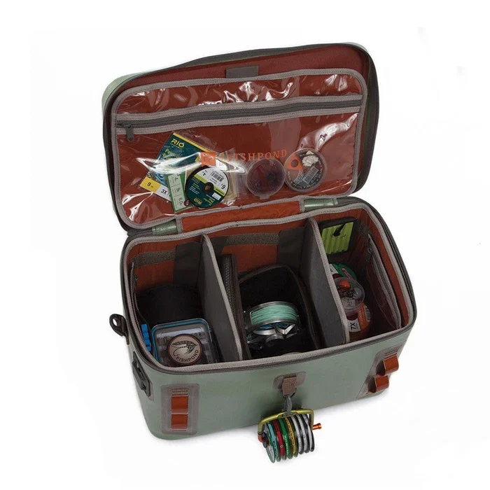 

Waterproof shoulder storage accessories case fly fishing tackle box