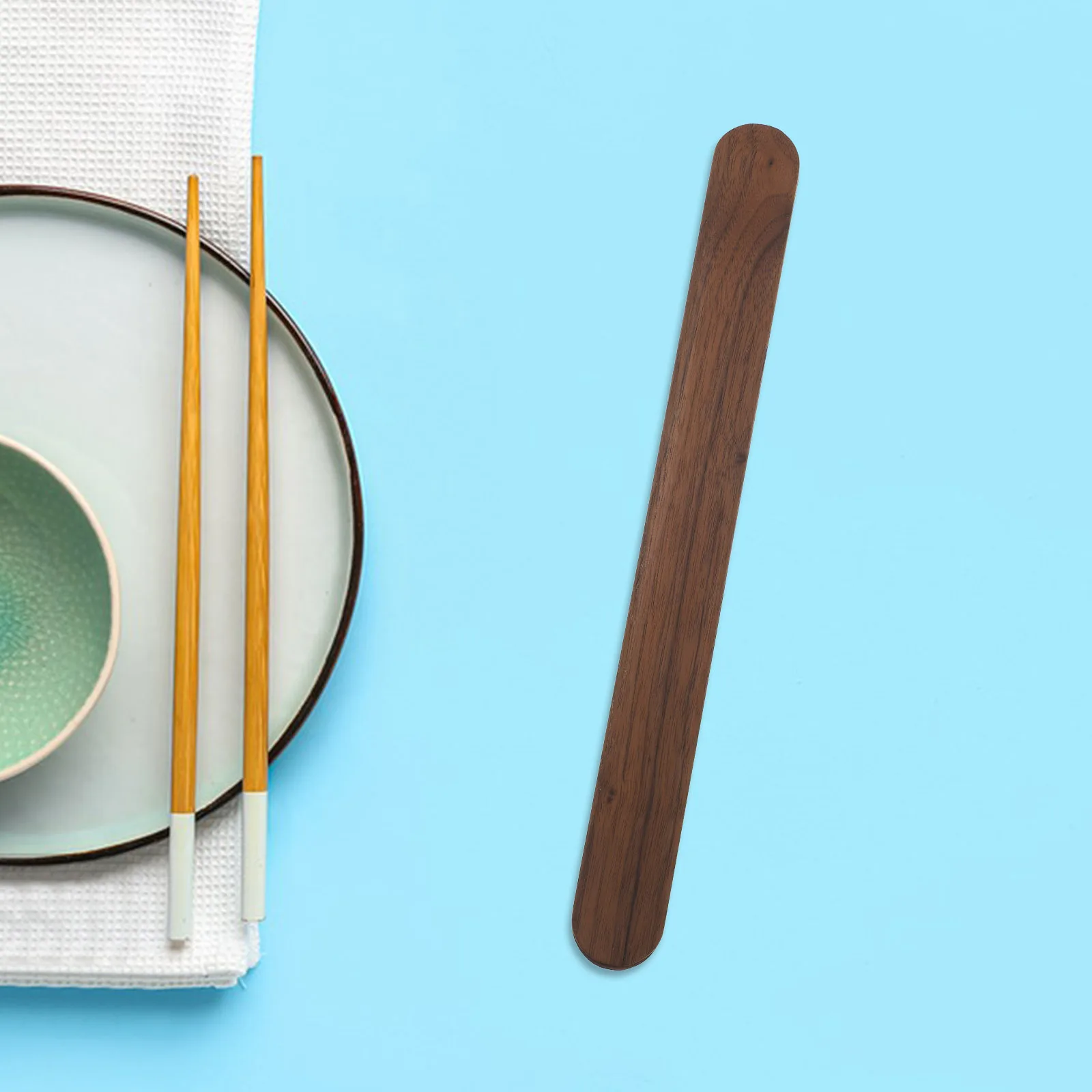 

Solid Wood Chopsticks Box Small Size Portable Japanese Style Utensil Storage Case Kitchen Organizer Travel Cutlery Holder