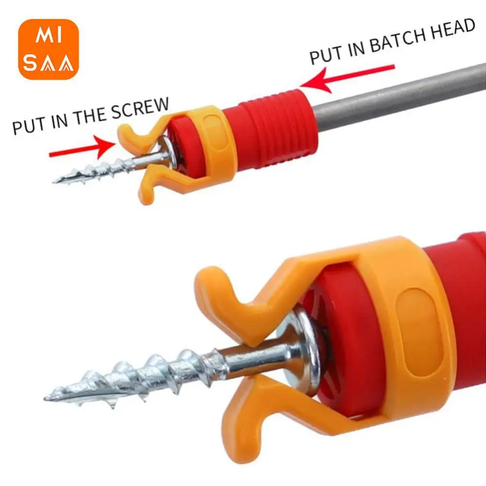 Screw Bits Portable Small Plastic Woodworking Tools Screw Fixing Set Clamper Universal Fixing Screw Holder Safety For Wood