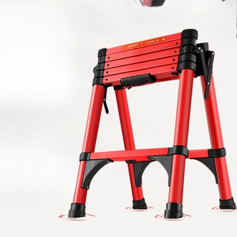 

Small ladder Household telescopic ladder Multifunctional folding Indoor herringbone Aluminum alloy shrinkage