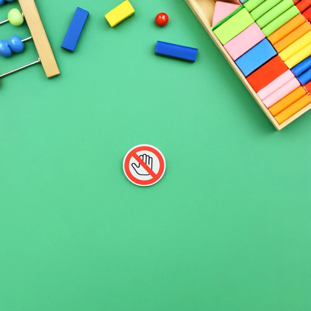 

15pcs Safety Warning Stickers Do Not Labels Self-Adhesive Safety Decals Prevent Mechanical Injuries Removable Stickers