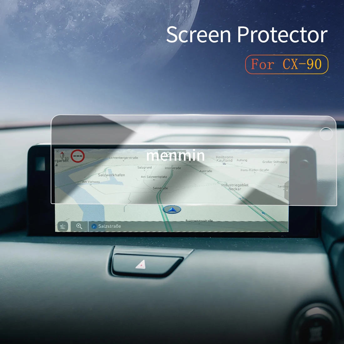 

Car Stickers Dash Carplay Mirror Screen Protector Display Tempered Glass Protective Film Vehicle Accessories For24 MAZDA CX-90