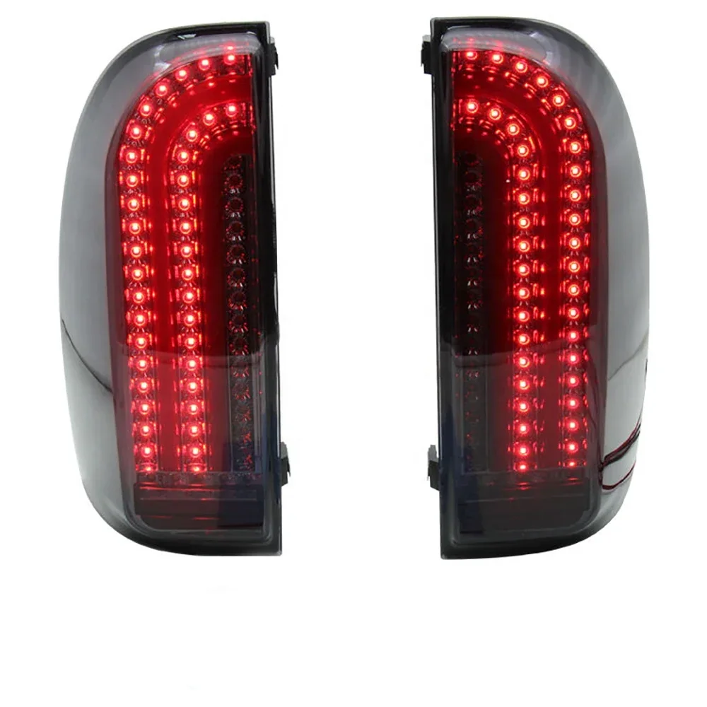 عدسة دخان متتابعة LED أضواء خلفية سوداء لـ 05-15 تاكوما