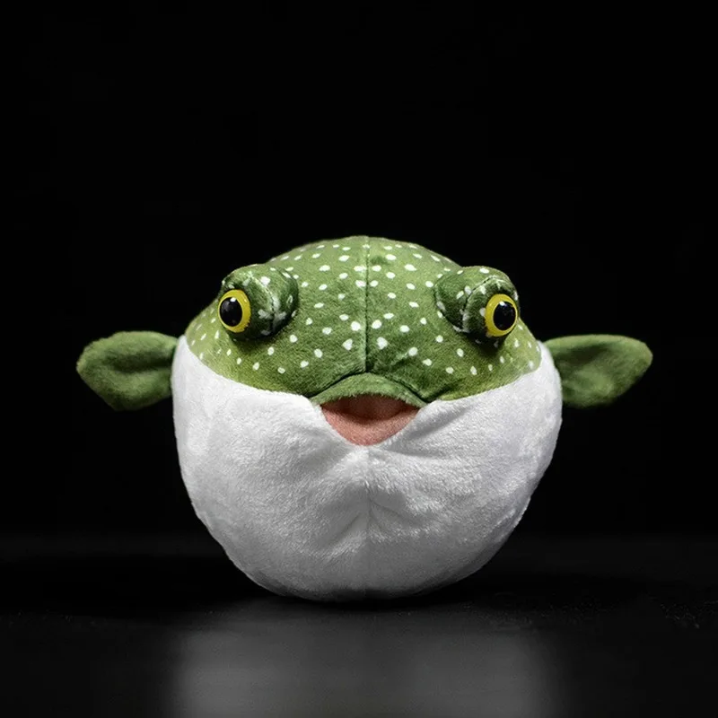 Simulation Balloonfish Fish Plush Doll Simulation Marine Animal Fugu Doll Model Decoration Gifts