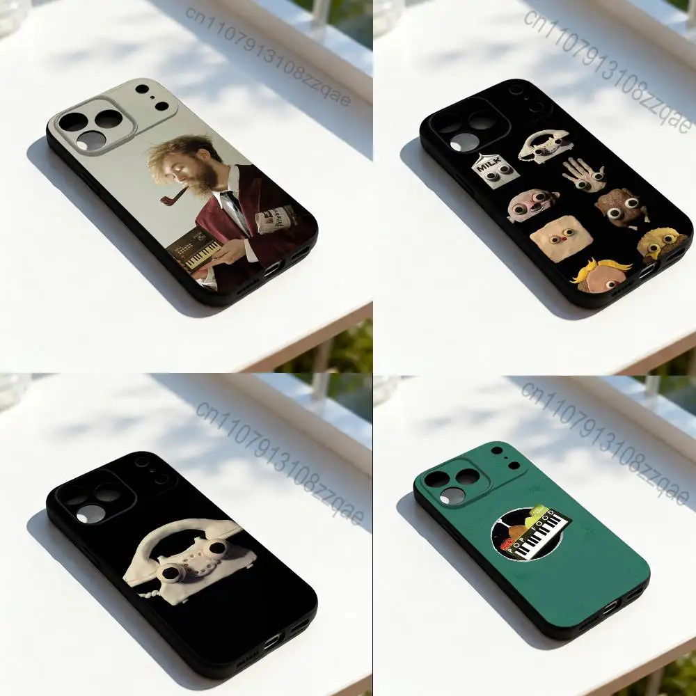 

J-Jack Stauber Album Phone Case For iPhone 11,12,13,14,15,16,17,Pro,Max,Plus,E,SE4,Air,Mini Black Soft Cover