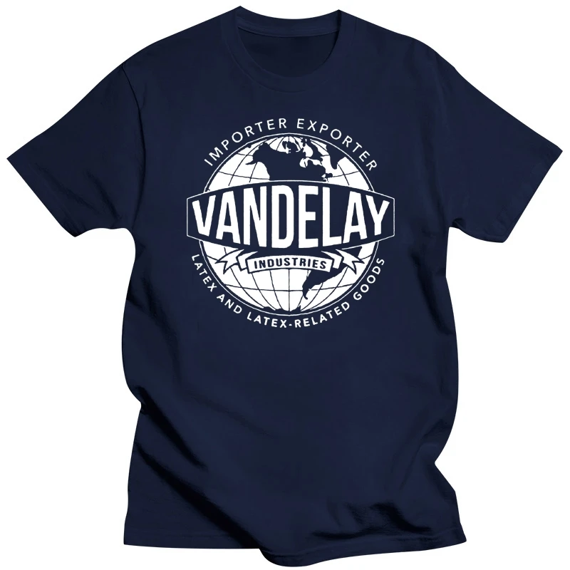 T Shirt Men Tees Brand Clothing Funny Vandelay Industries T Shirt Funny Shirt Seinfeld Tv Show By That Funny Shirt