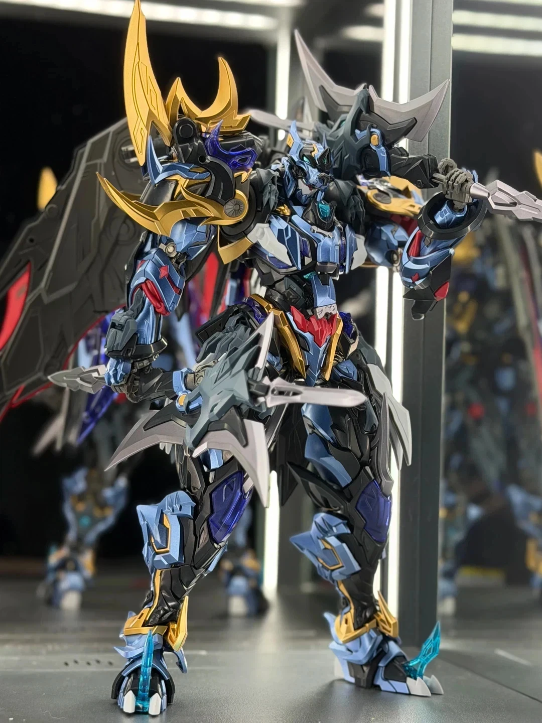 Motor Nuclear Mnp Xh16 Dian Wei Mecha Model Kit Alloy Frame Highly Articulated Pre Painted Collectible Assembly Display Gift