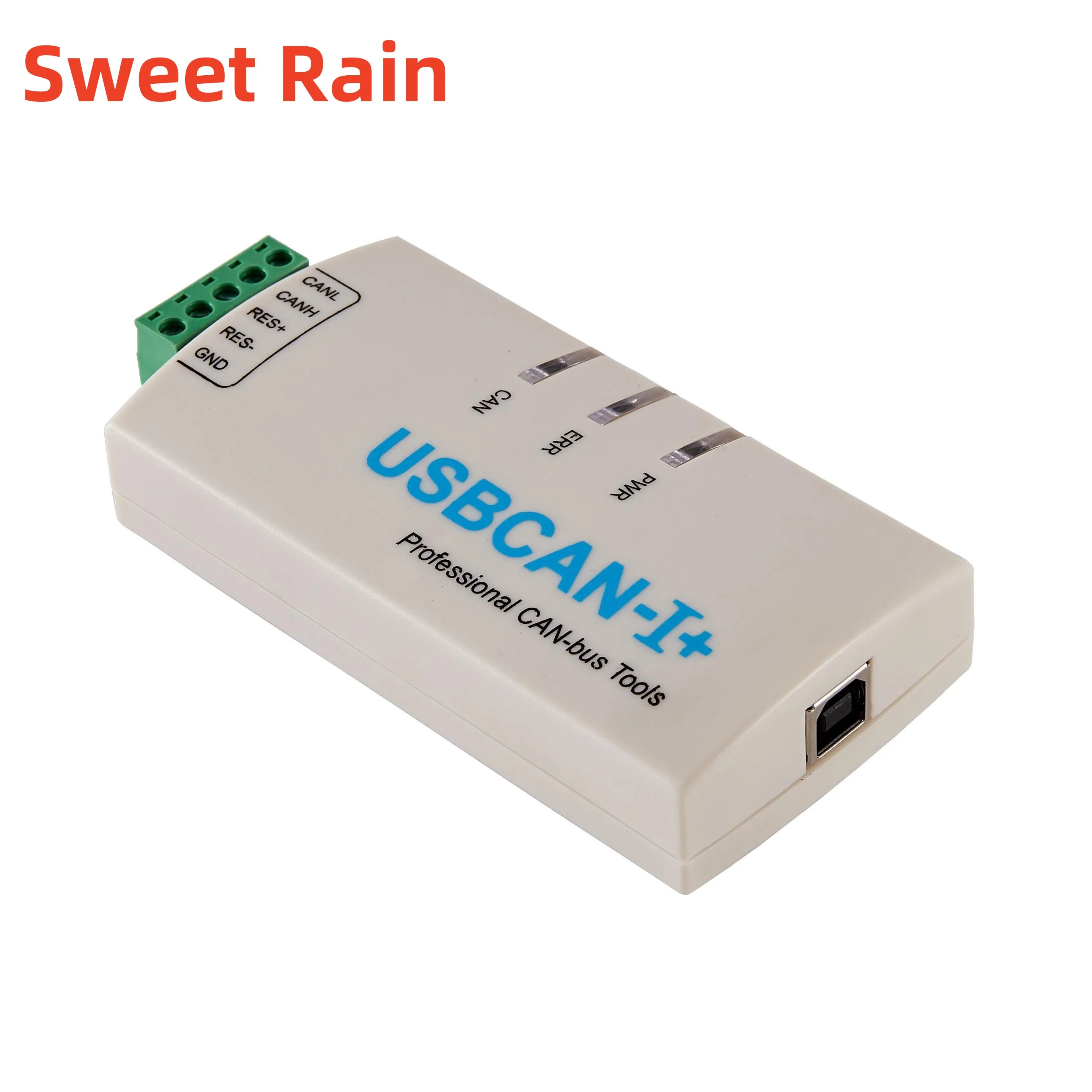 

USBCAN-I USBCAN bus communication analyzer is compatible with Zhou Ligong CAN box card