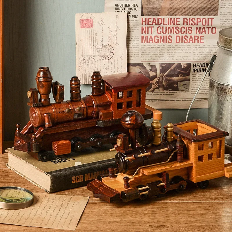 

Office model train decoration