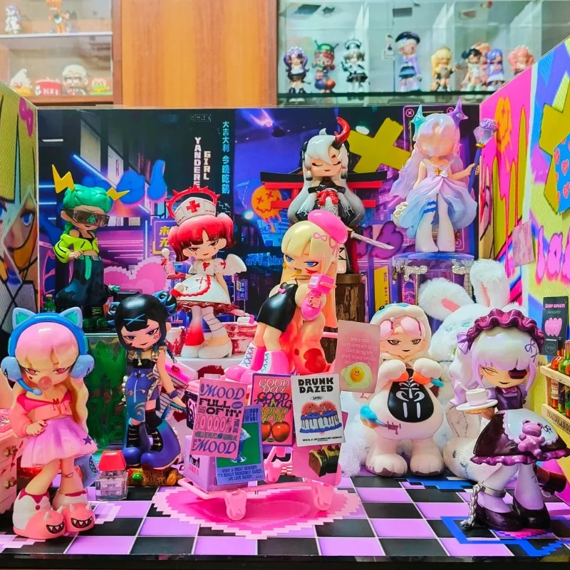 

Оригинальный Yandere Girl Parasitism Id Series слепая коробка настольное украшение Коллекционная персонализированная игрушечная фигурка фестиваль креативный подарок