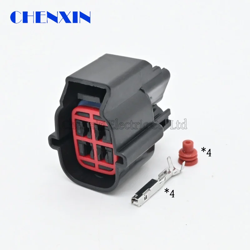 4 Pin 1.5mm Series Automotive Waterproof Connector Female Harness Plug E-3938 WPT-182 1U2Z-14S411-AUA