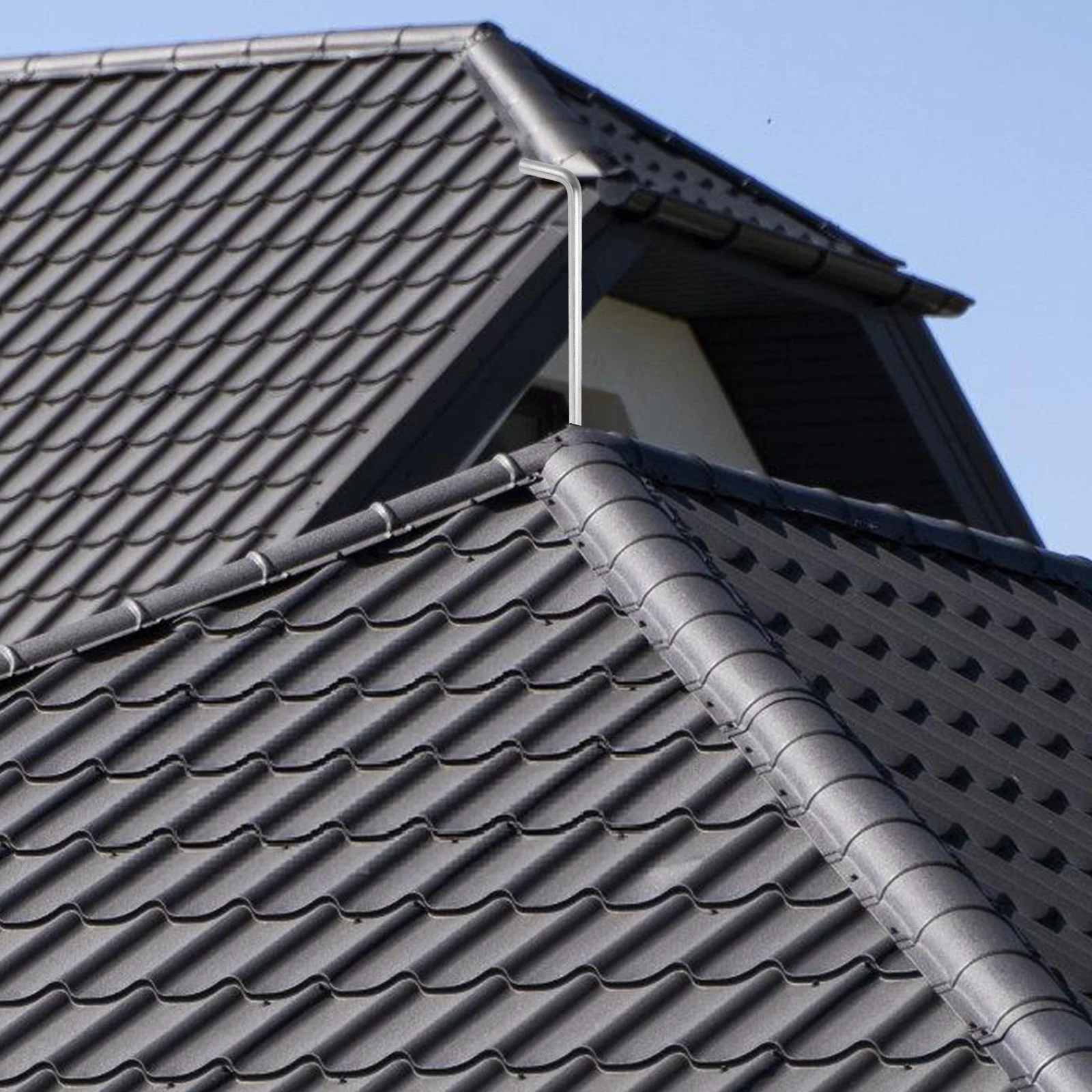 قضيب تأريض عالي التحمل، طقم حصة مستقيمة معدنية مجلفنة، هوائي سياج كهربائي خارجي، دبوس تأريض لحماية السلامة