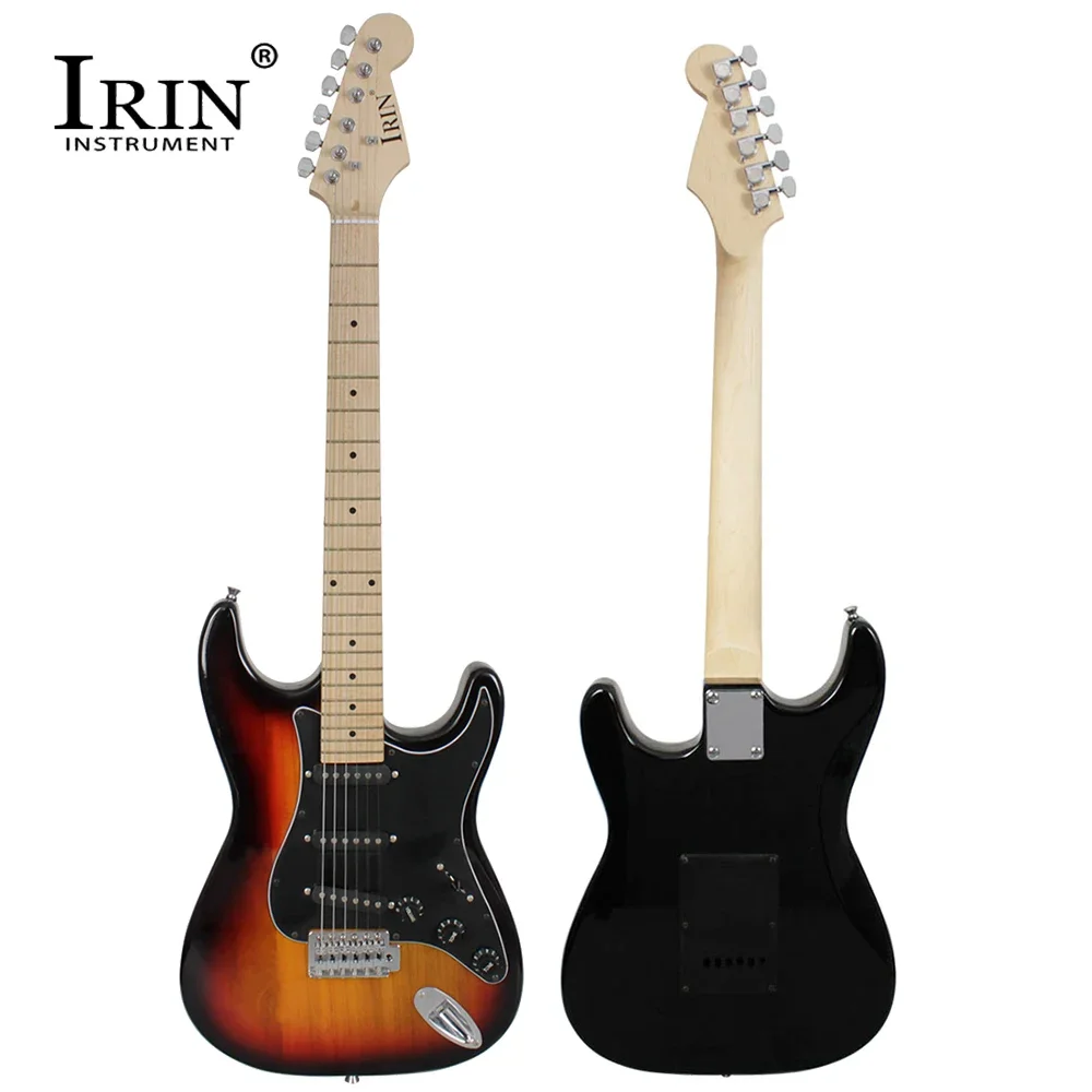 IRIN 39 Inch Electric Guitar 6 String 22 Frets Electroacoustic Guitar Basswood Body Professional Electric Guitar 11 Colors