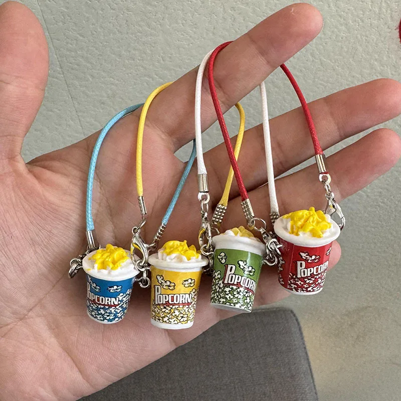 

17cm LABUBU Doll Accessories Mini Realistic Popcorn Charm Cute Baby Bottle Simulated DIY Water Cup Accessory For Gen1 2 3 Labubu