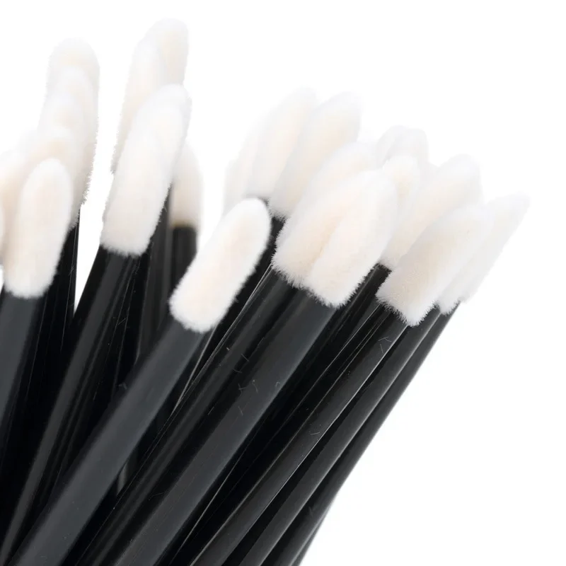 100Pzs Cepillo de Labios Cepillo de Extensiones de Pestañas Cepillos de Maquillaje para Extensiones Aplicador de Rímel Varitas de Lápiz Labial Herramientas Cosméticas 4