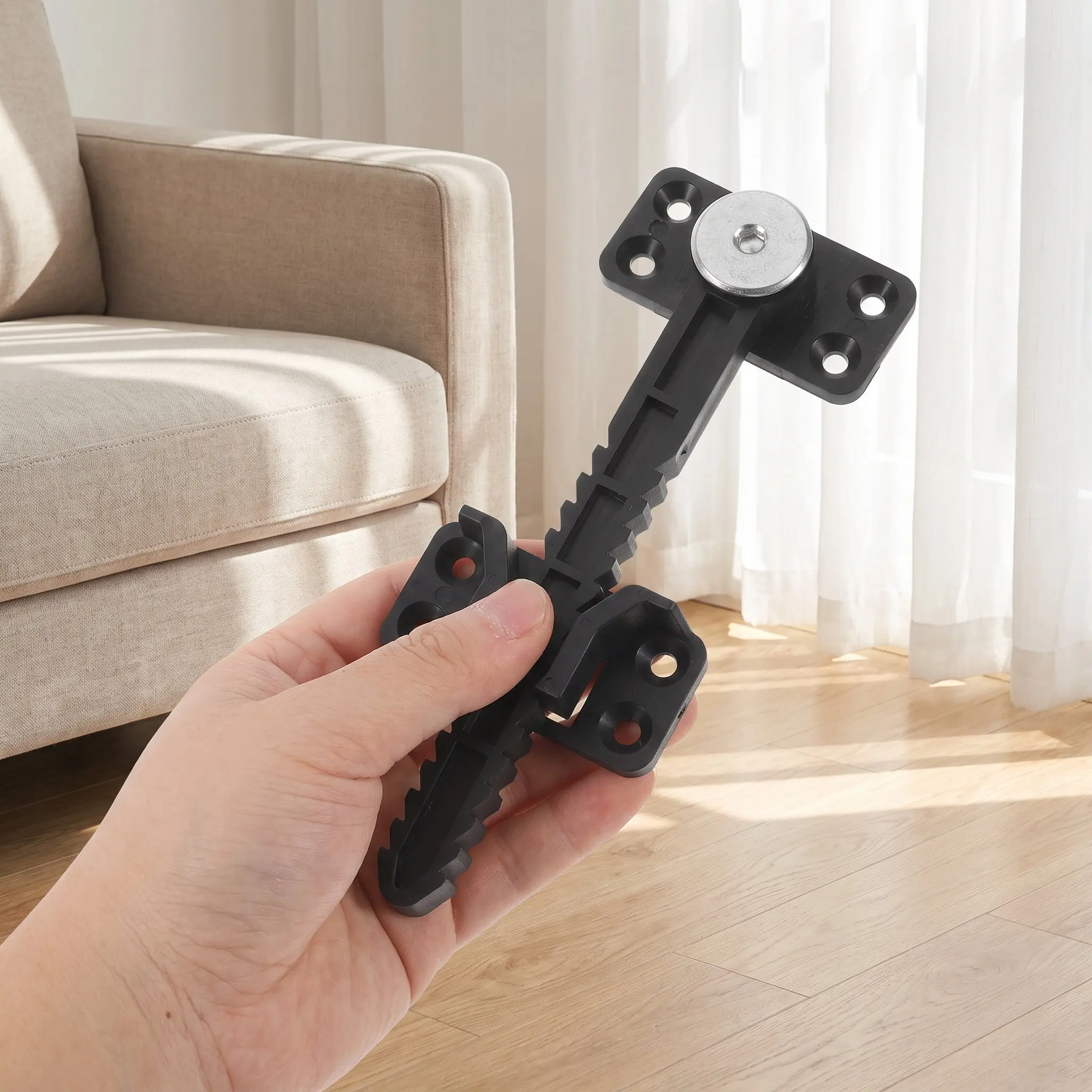 2Pcs Invisible Sectional Sofa Connector Heavy Duty Couch Joining Clip Reinforced Interlocking Furniture Connector Bracket