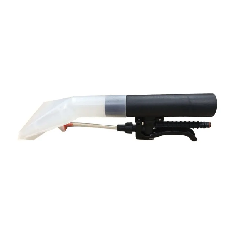 ABUI-35Mm Short Sprayers Vacuum Extractor Nozzle Head With 2.5M Water Pipe For Carpet Sofa Machine, Clear Scraper Head Tool