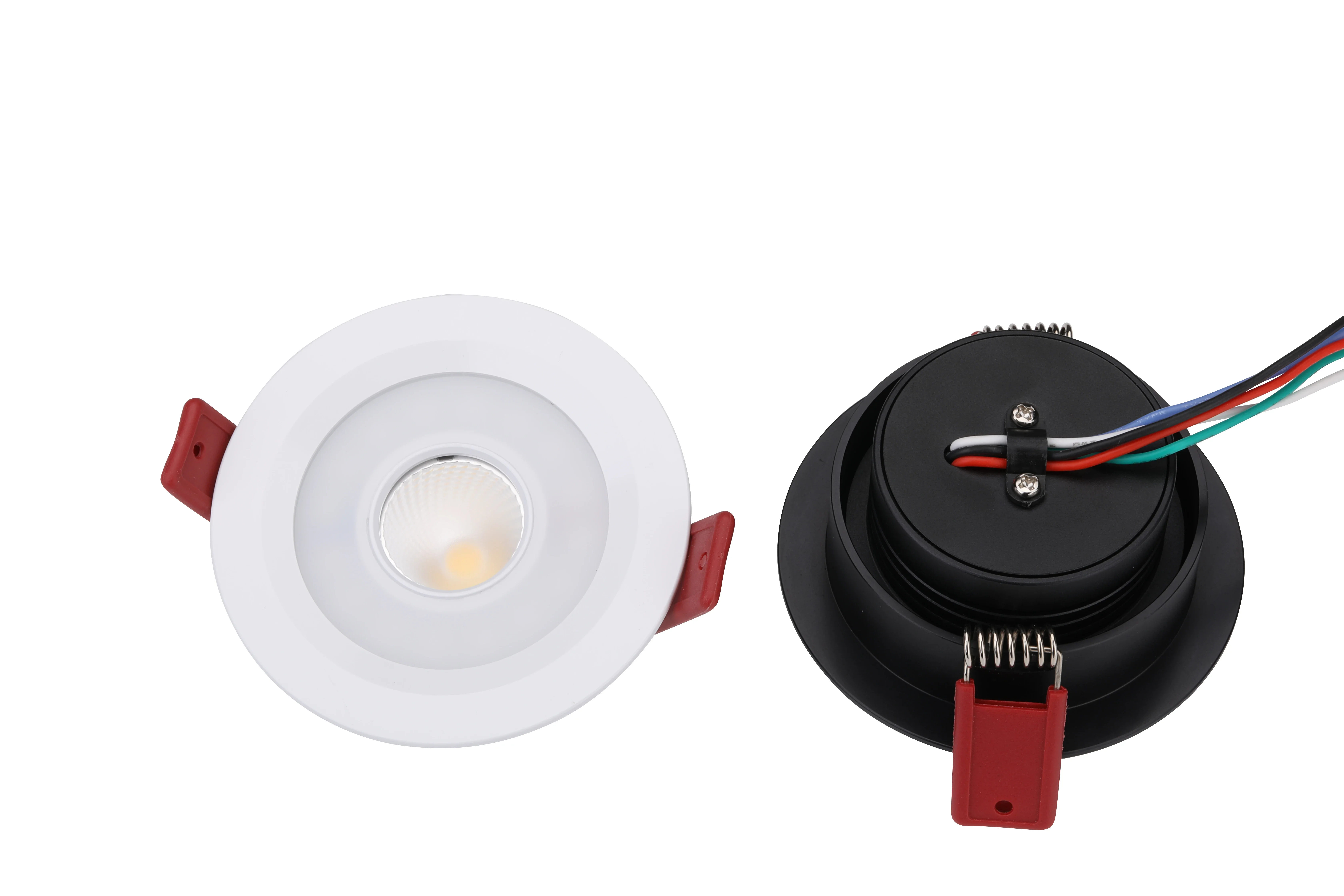 NEW Arrived   DC 24V RGBW LED Spot Tree offers focused warm white light and diffuse colored Downlight Magnetic installation